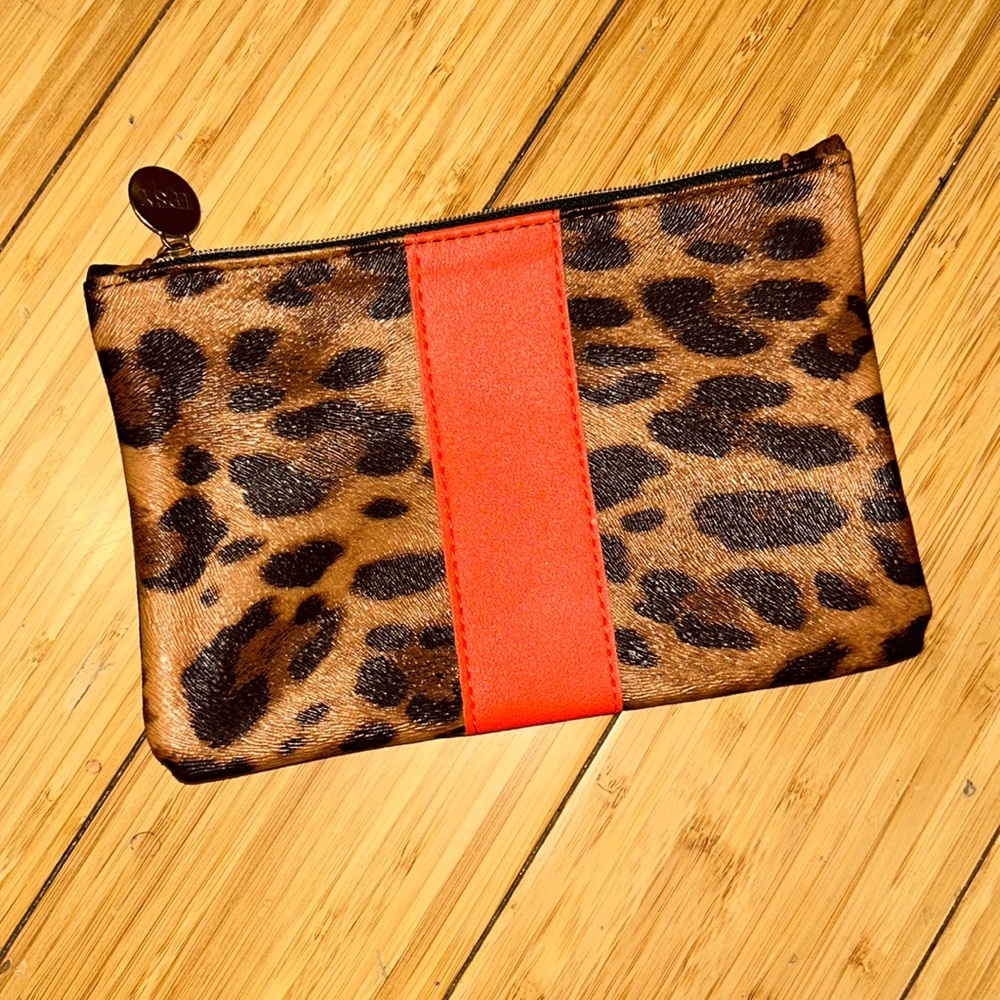Cheetah Print ipsy Makeup Bag